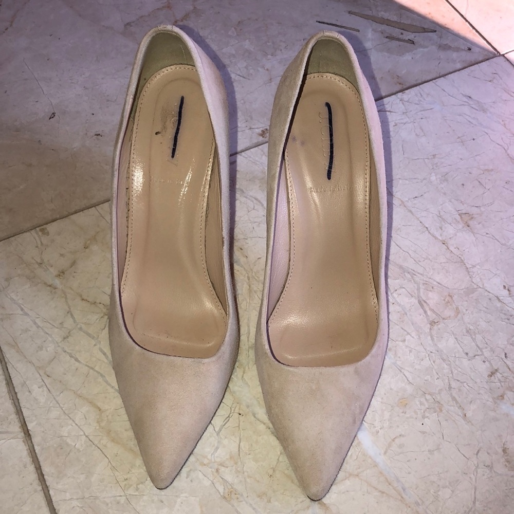 Jcrew Elsie Suede Tan Size 8.5